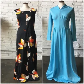 1960s-1970s Polyester Dresses - 10 pieces