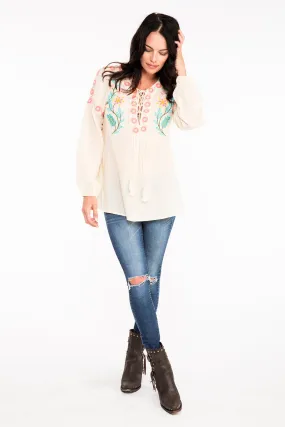 Double D Ranchwear Buffalo Grass Top