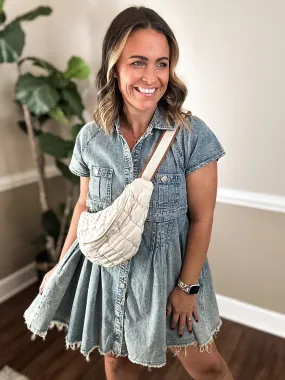 Flirty Denim Dress