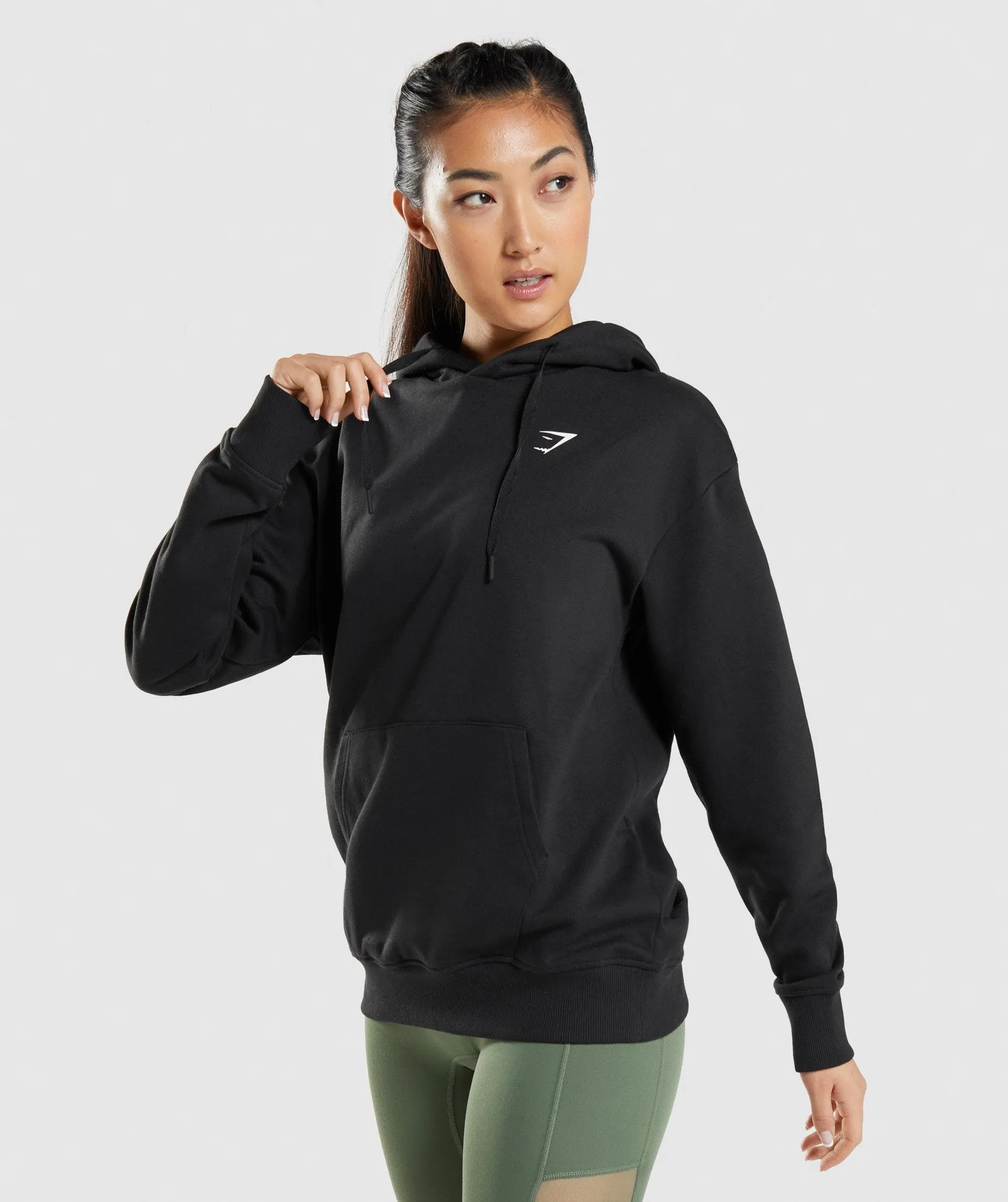 Gymshark Training Oversized Hoodie - Black