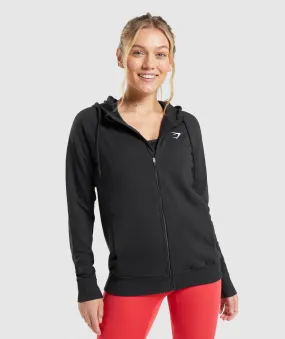 Gymshark Training Zip Hoodie - Black