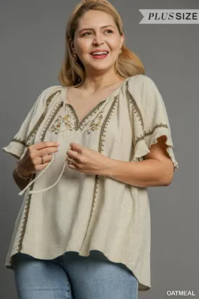 Lovely In Linen Top