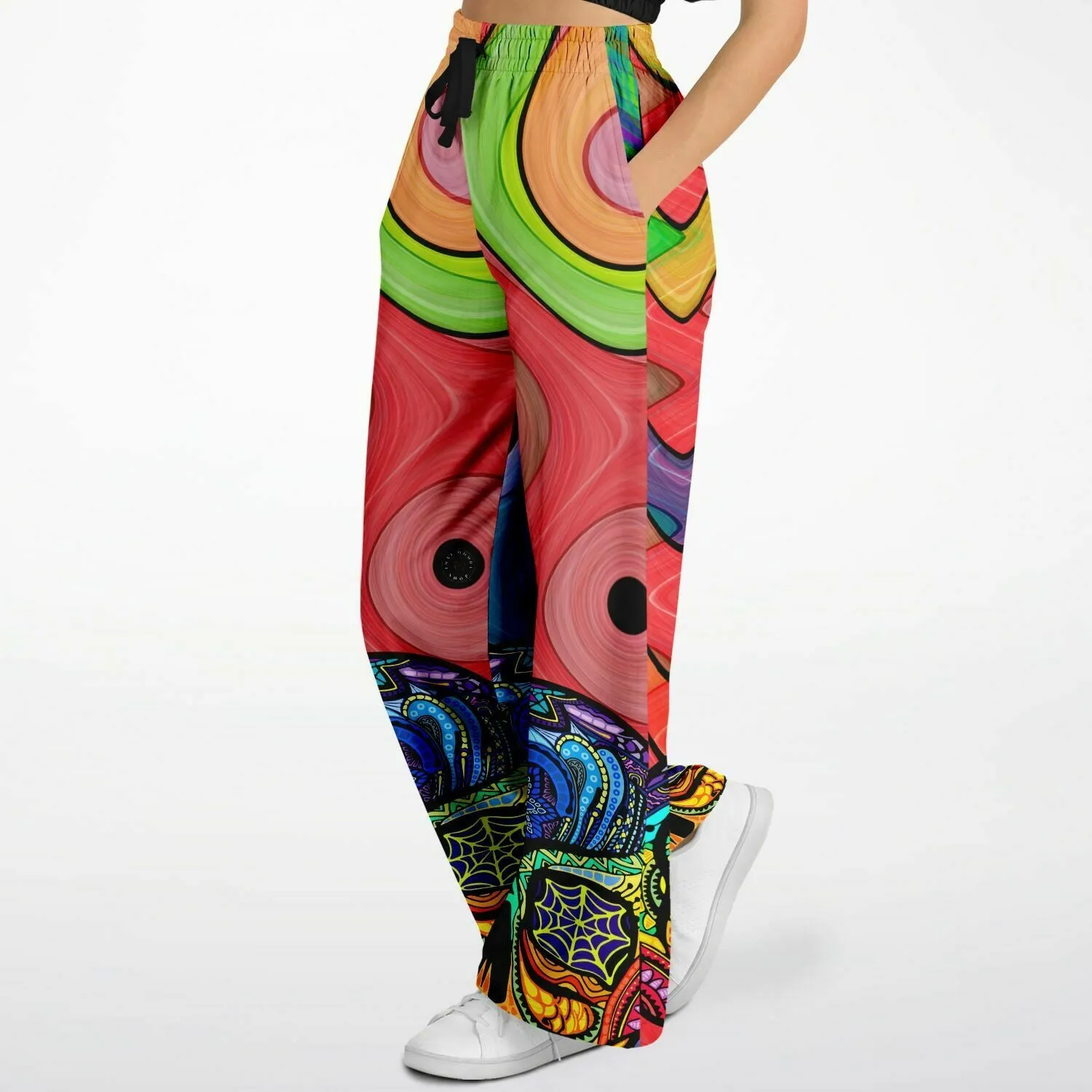 Me So Psychedelic Eco-Poly Stretchy Phat Bellbottoms