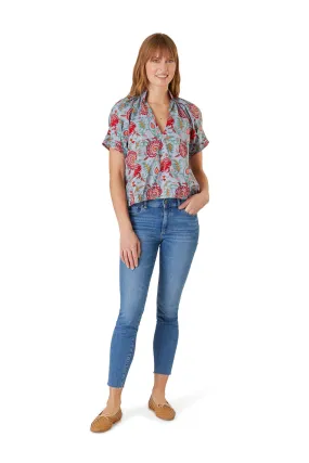 Merritt Top in Desert Florals