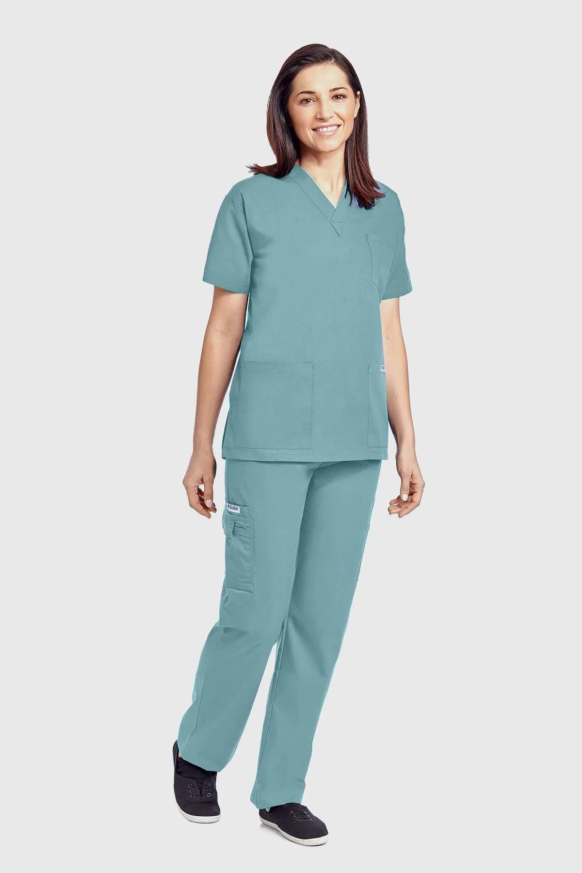 MOBB -  V-neck Scrub Set - LADIES - 308/312