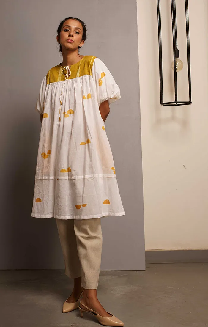 Mustard Peasant Tunic