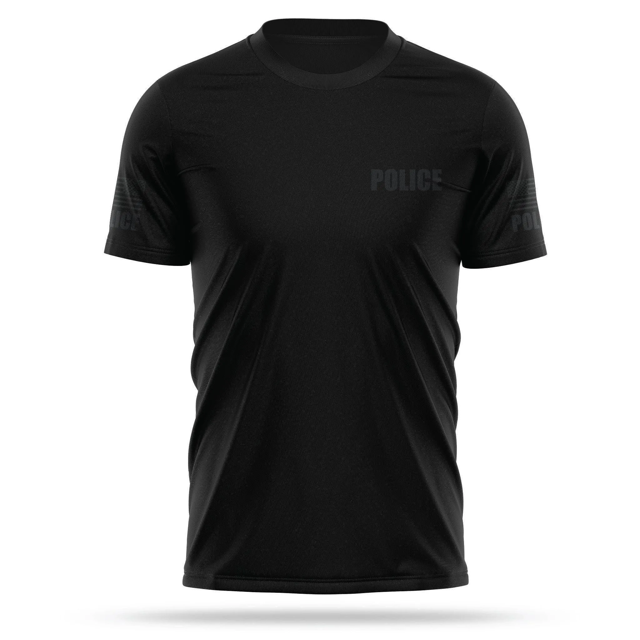 [POLICE] Men's Utility Shirt [BLK/BLK]