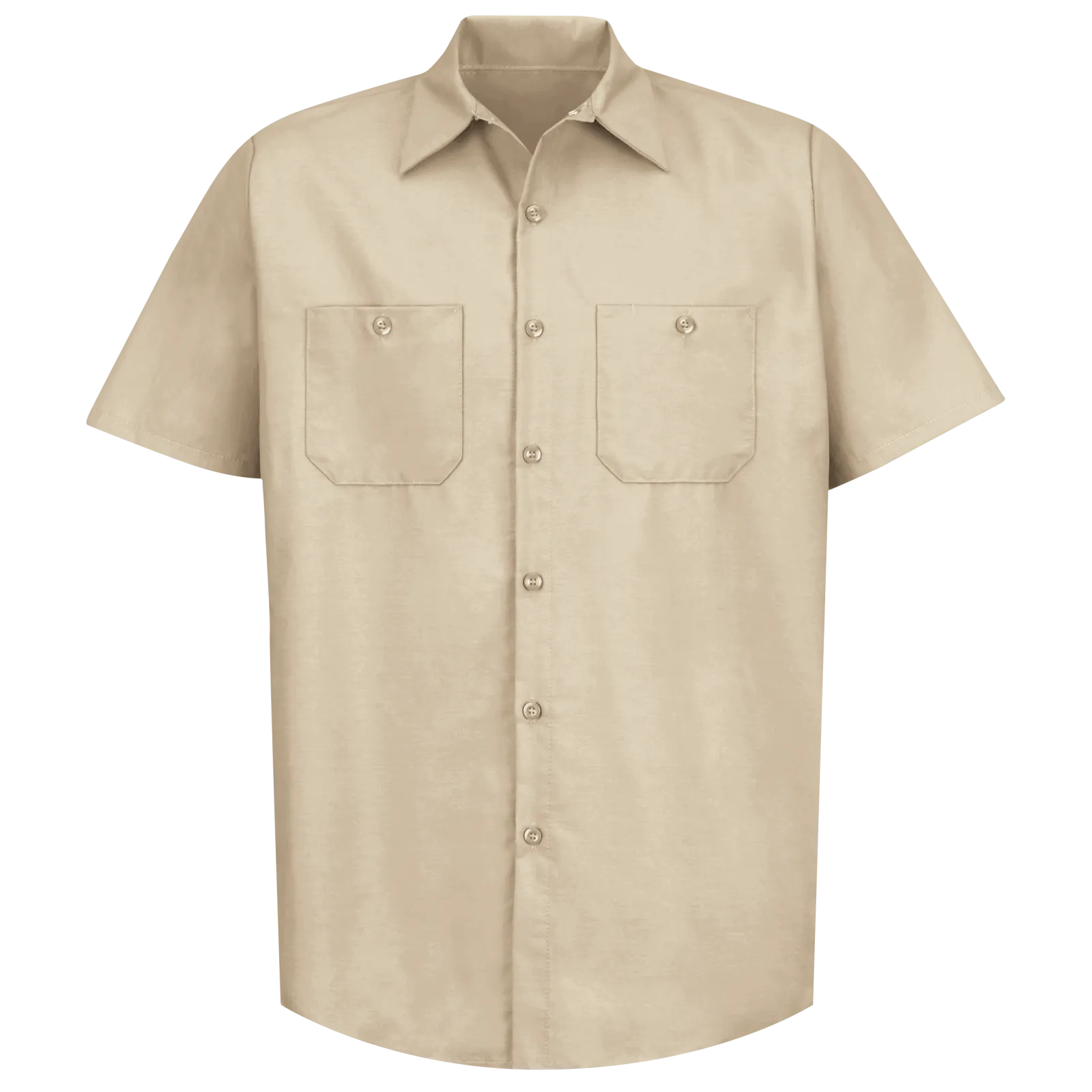 Red Kap Men's Industrial Short Sleeve Work Shirt