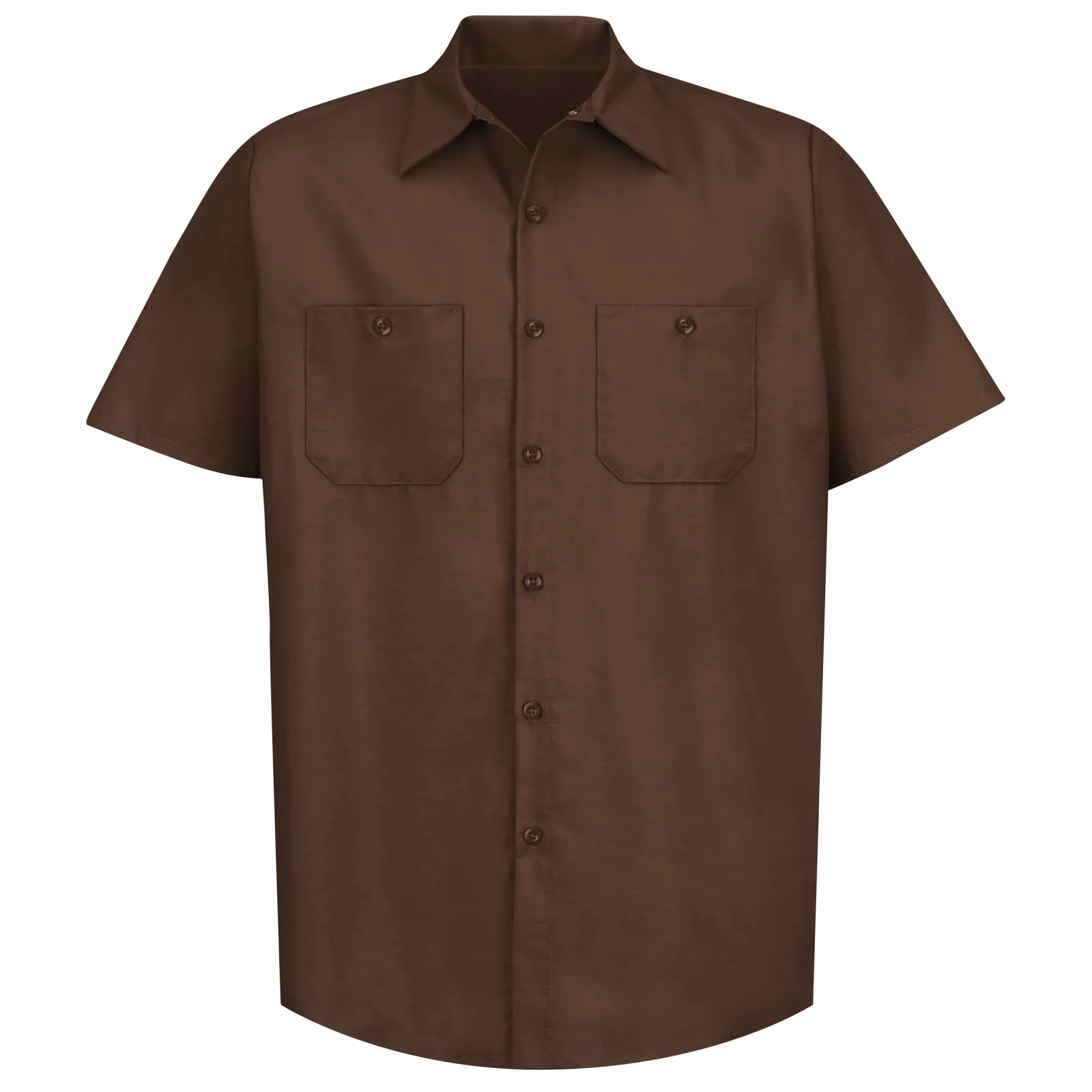 Red Kap Men's Industrial Short Sleeve Work Shirt