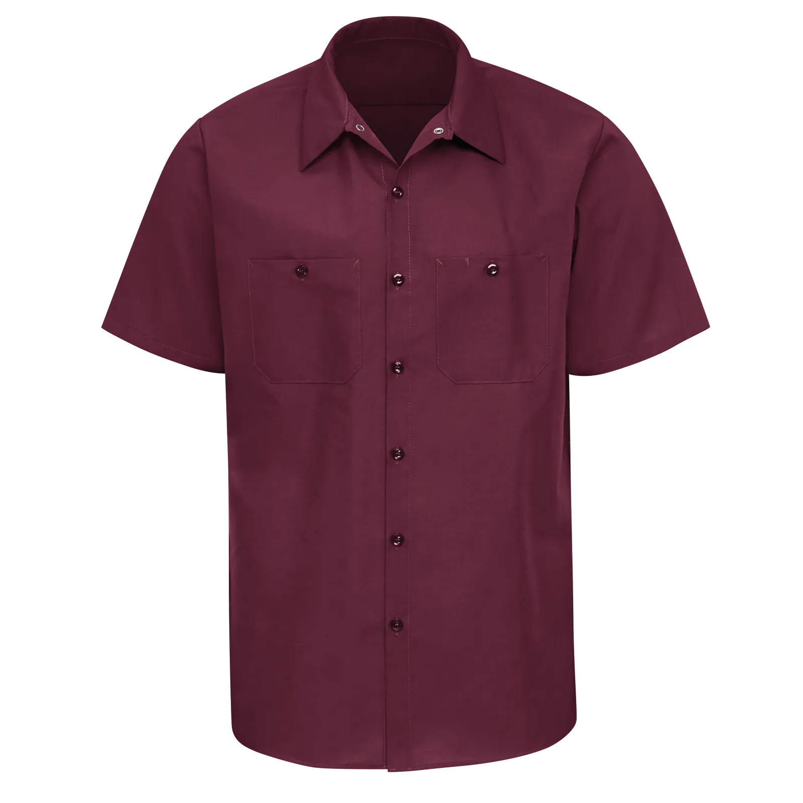 Red Kap Men's Industrial Short Sleeve Work Shirt