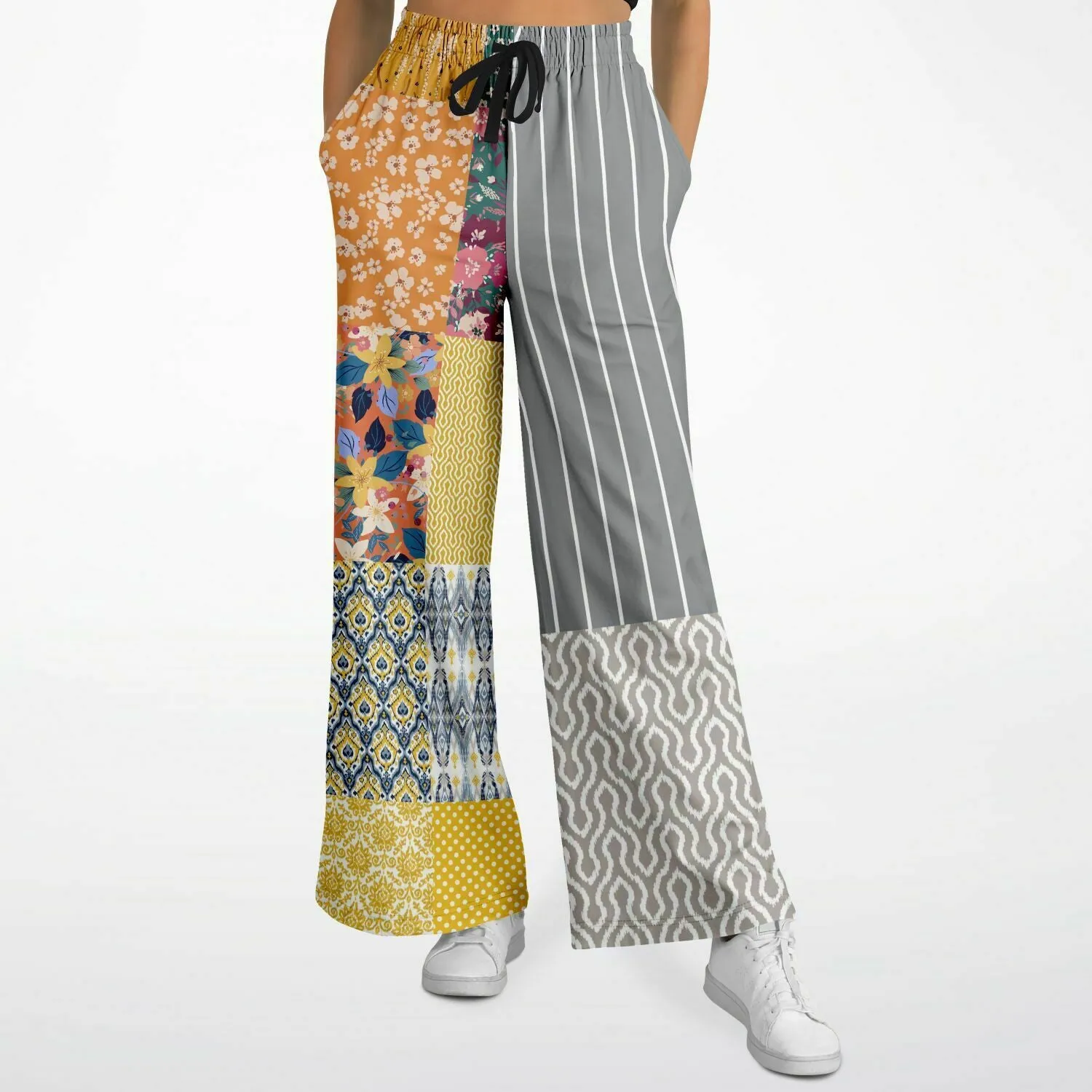 Tallulah Bankhead Sin City Eco-Poly Stretchy Phat Bellbottoms